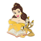 Disney Beauty and the Beast Reading by Light Jumbo Collectible Pin