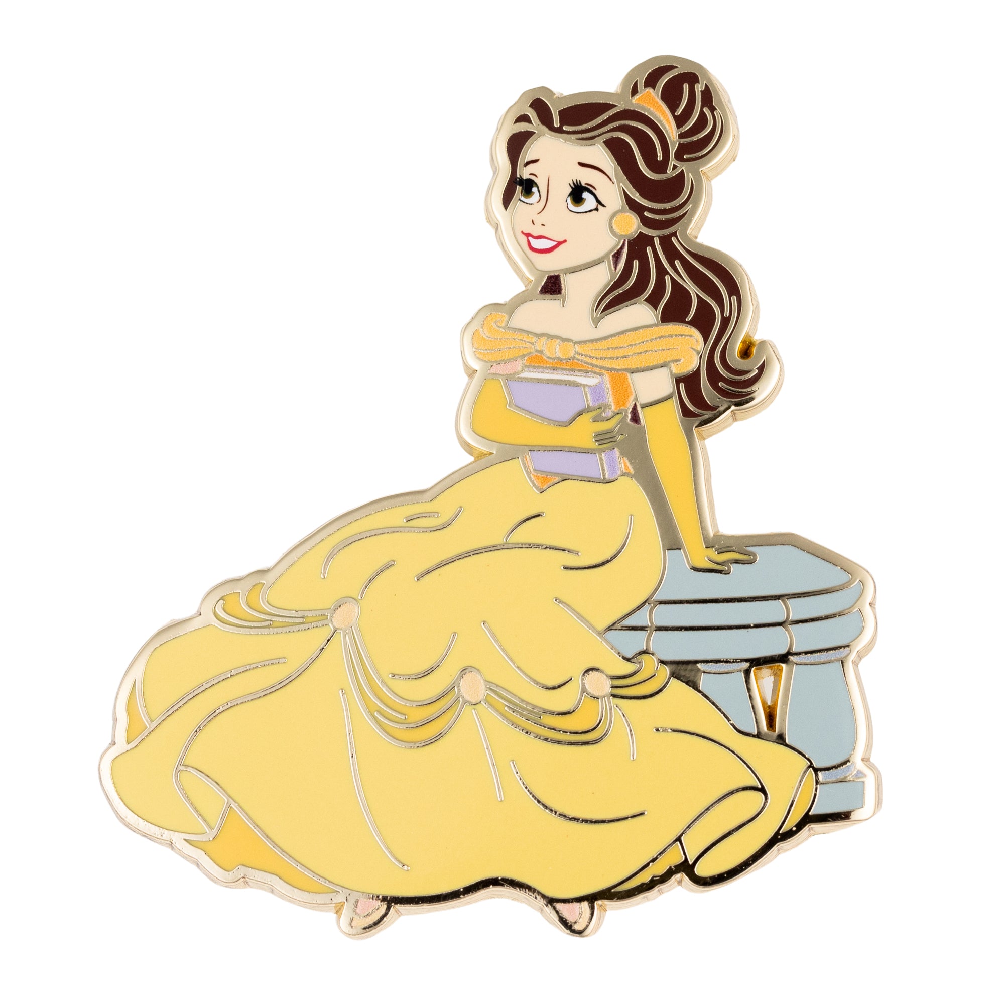 Disney Beauty and the Beast Belle Storytime Jumbo Collectible Trading Pin