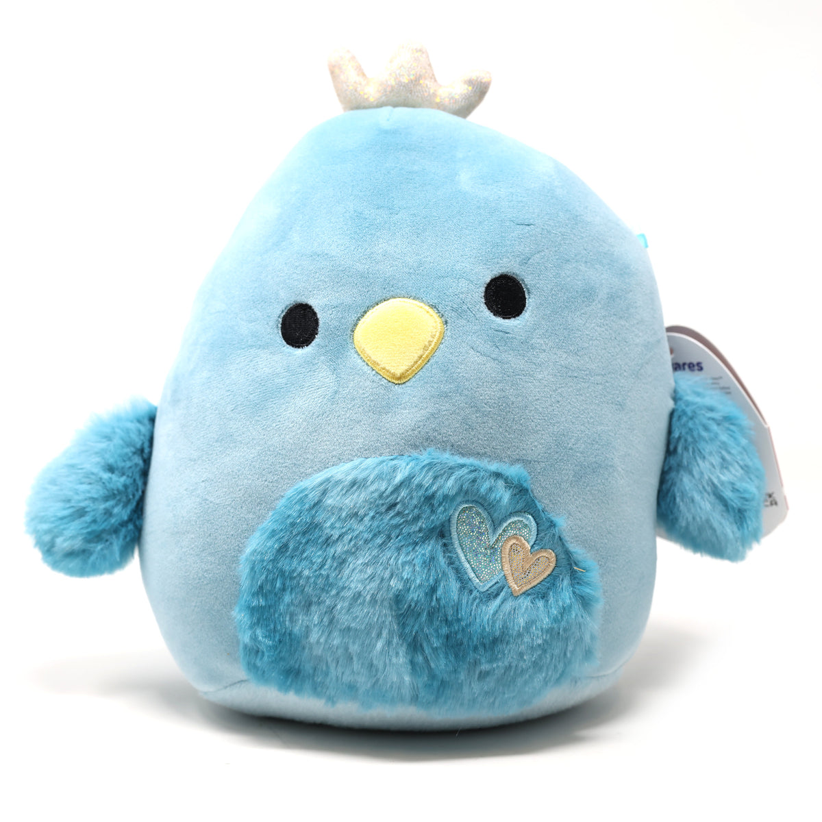 Squishmallow - Fernanda the Blue Bird with Hearts 8&quot; (Valentine&#39;s Day) - FINAL SALE