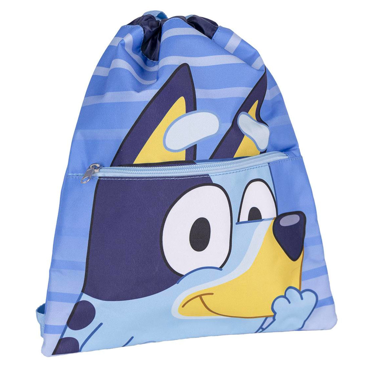 Bluey Children&#39;s Nylon Cinch School Bag