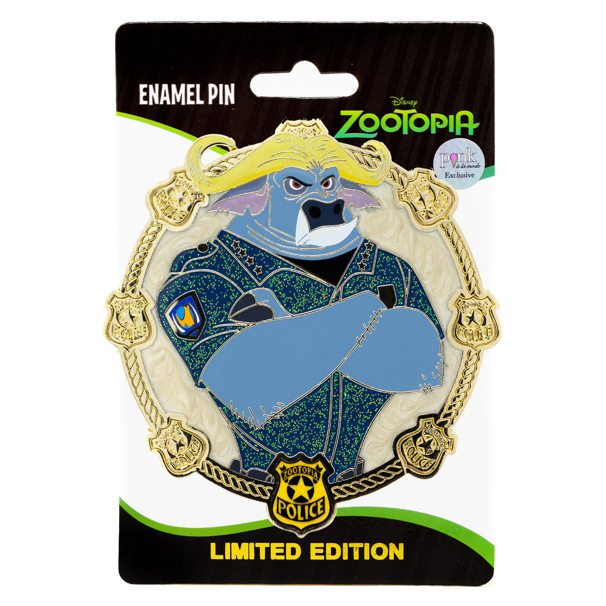 Disney Iconic Series - Zootopia Chief Bogo 3&quot; Limited Edition 300