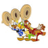 Disney The Three Caballeros Jumbo Collectible Trading Pin