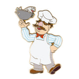Disney The Muppets Swedish Chef Collectible Jumbo Trading Pin