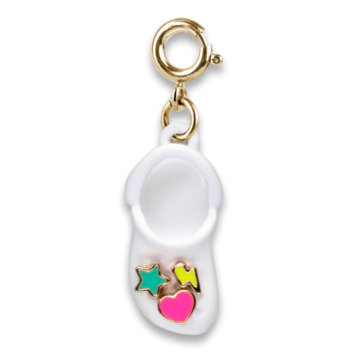 CHARM IT! - Gold Rubber Clog Charm