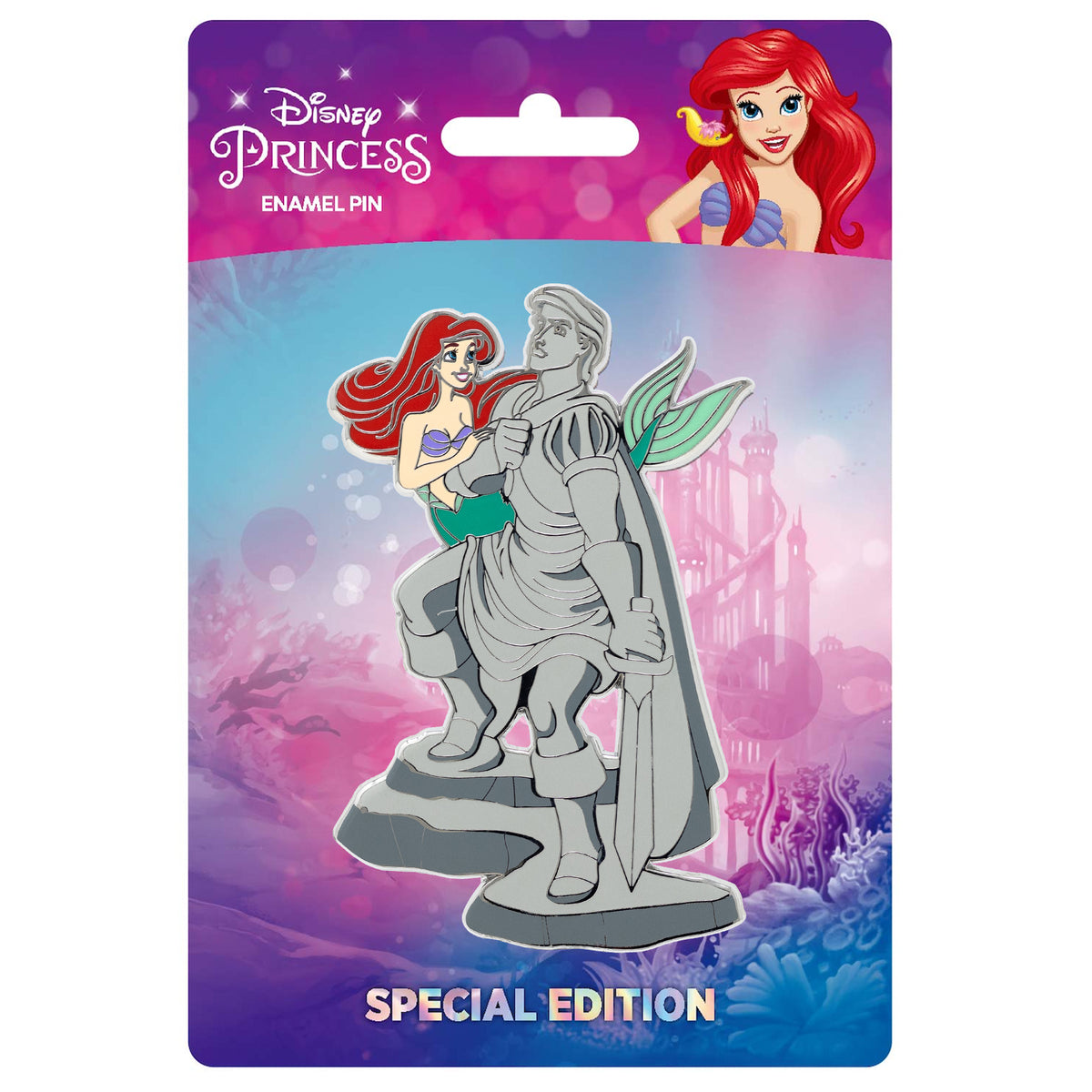 Disney The Little Mermaid 3&quot; Special Edition 1/300 Pin - NEW RELEASE