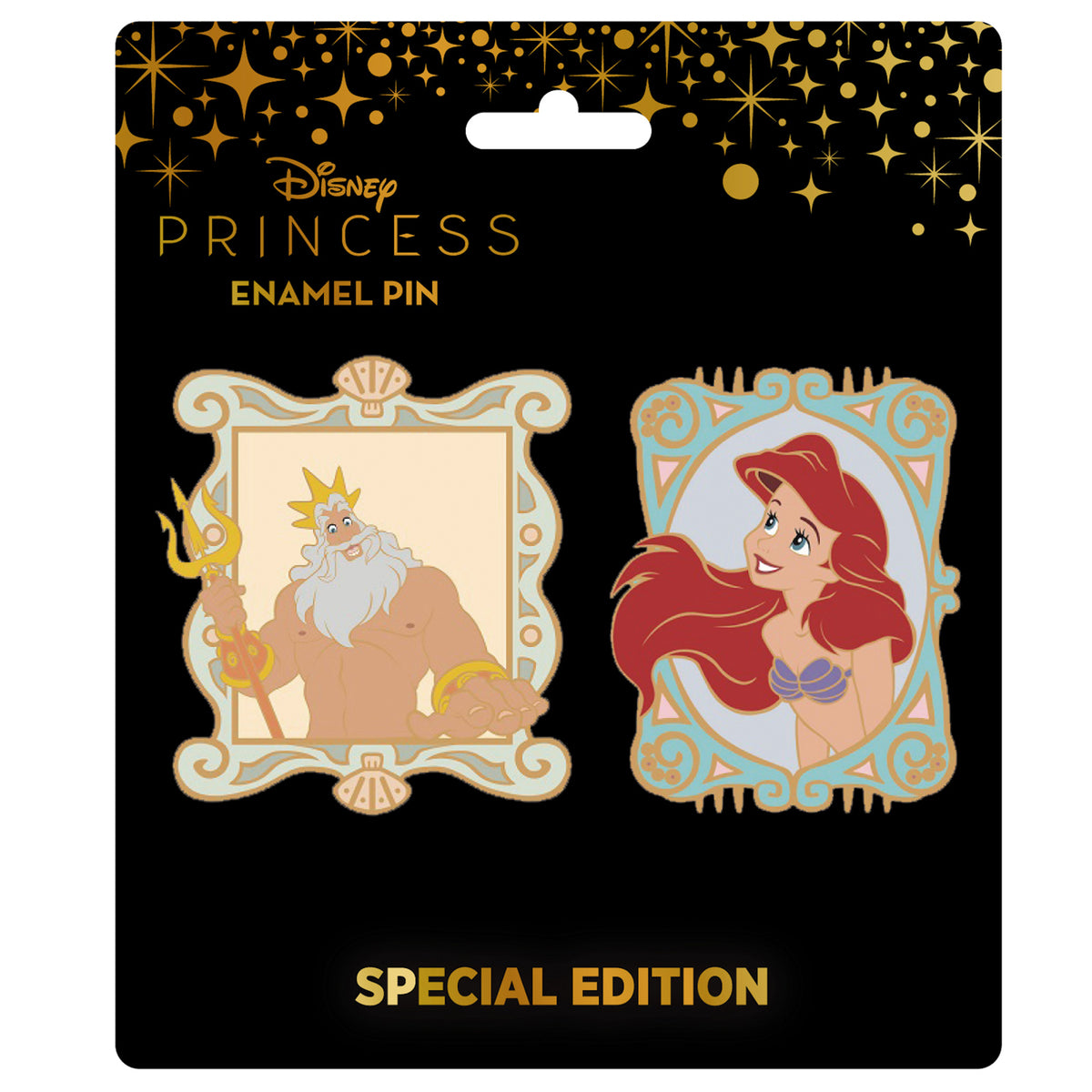 Disney The Little Mermaid 2.25&quot; Collectible Pin Set Special Edition 30