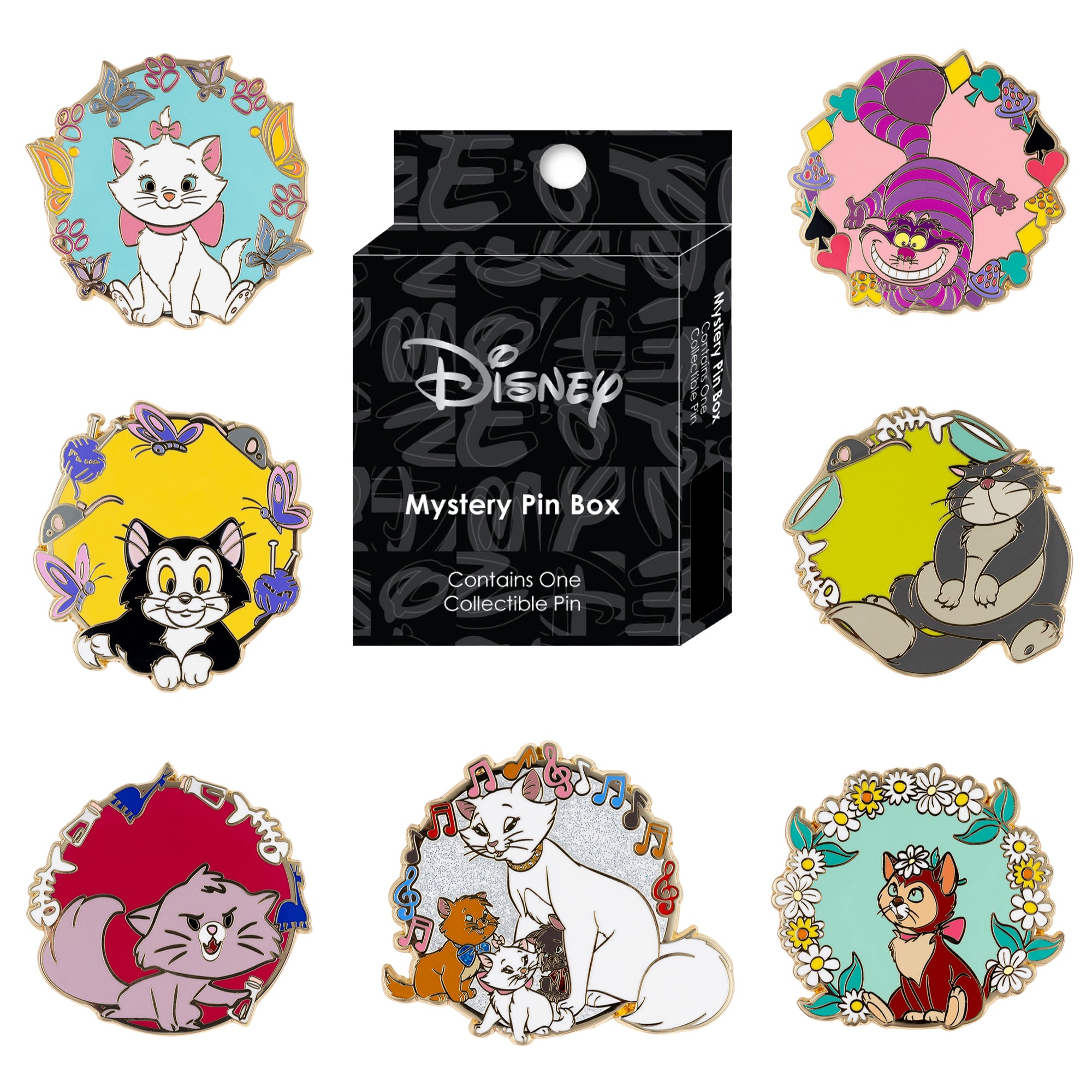 Disney Cats Meowgical Moments Mystery Jumbo Collectible Trading Pin