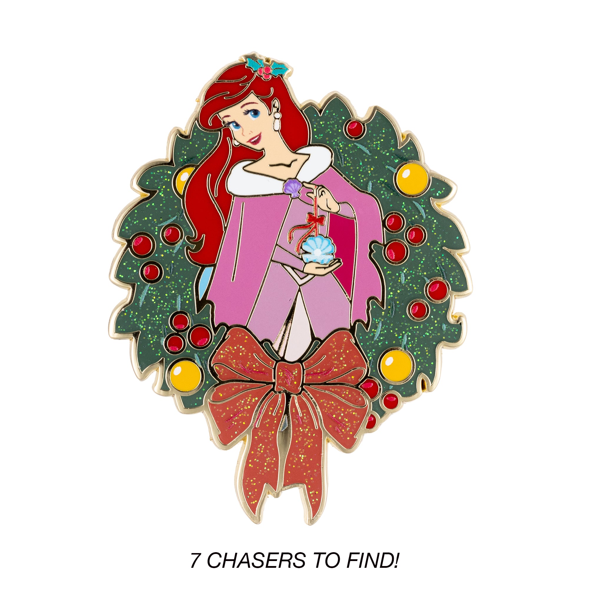 Disney Holidays Princess Wreaths Mystery Jumbo Collectible Pin