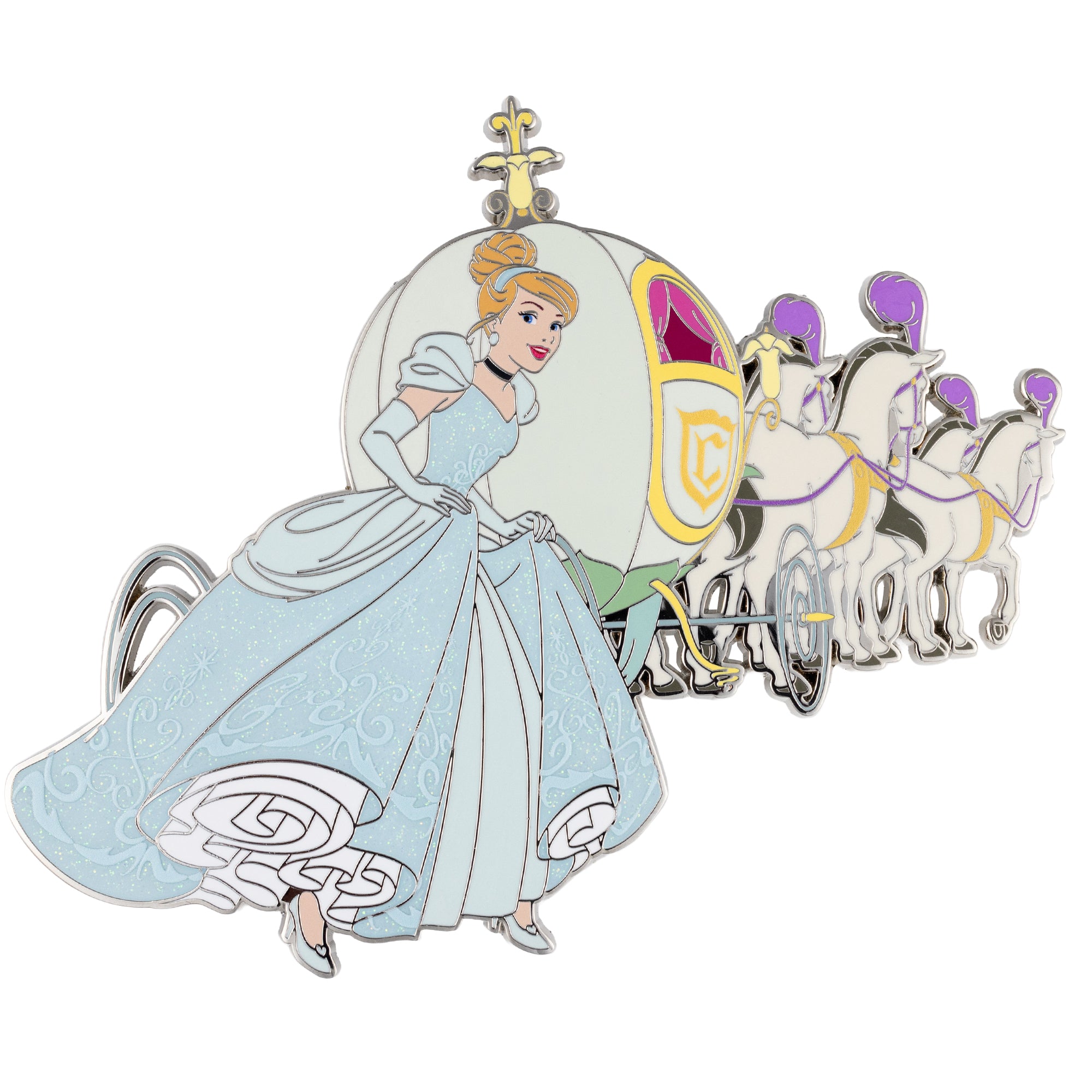 Disney Cinderella's Carriage Jumbo Collectible Pin