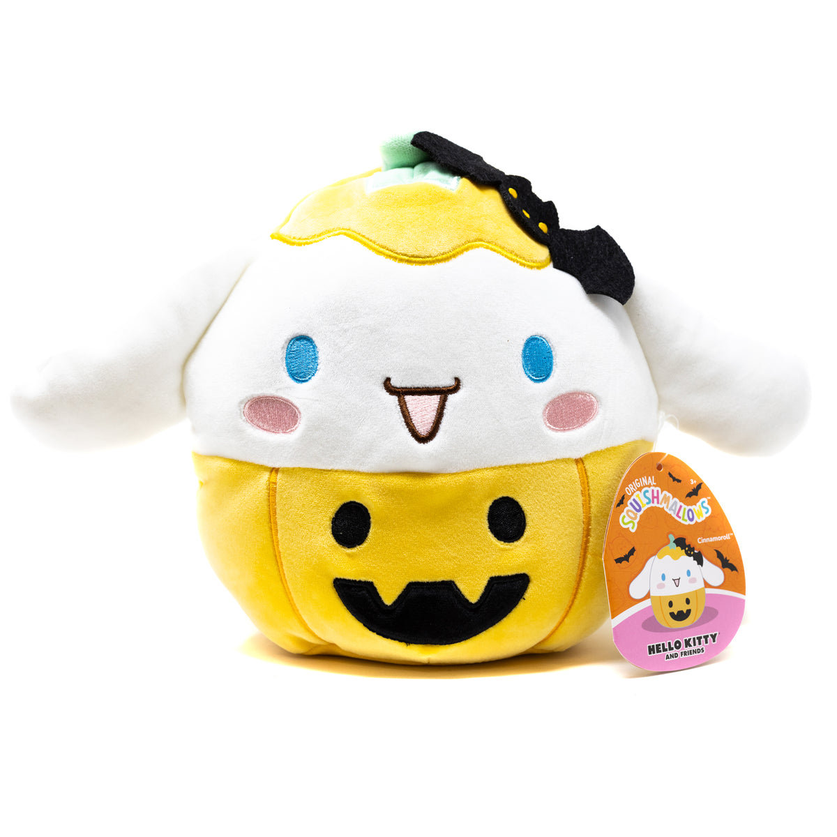 Squishmallow - Sanrio Halloween Cinnamoroll as Jack-o-Lantern 10&quot; - FINAL SALE