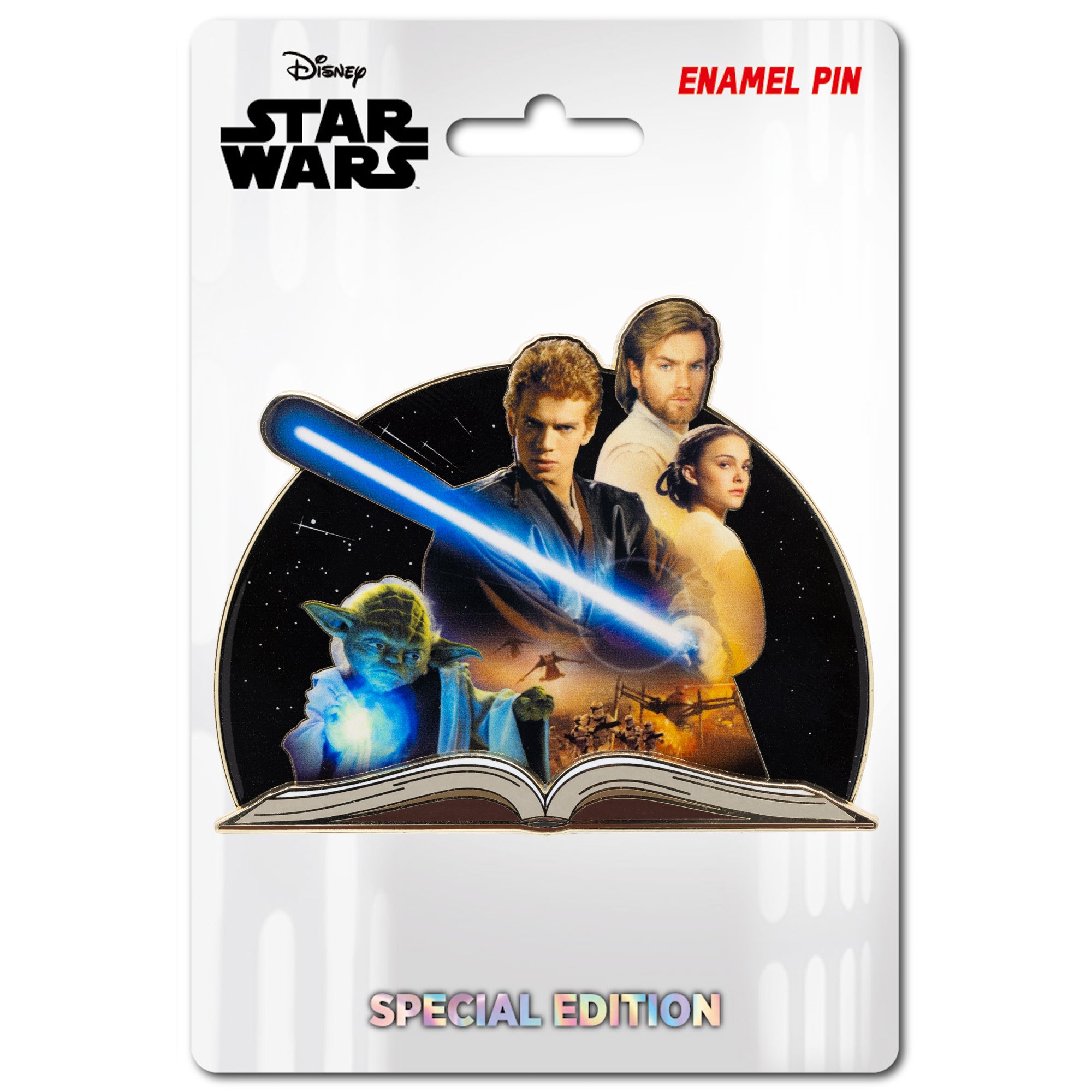 Star Wars Storybook Attack of the Clones Jumbo Collectible Pin