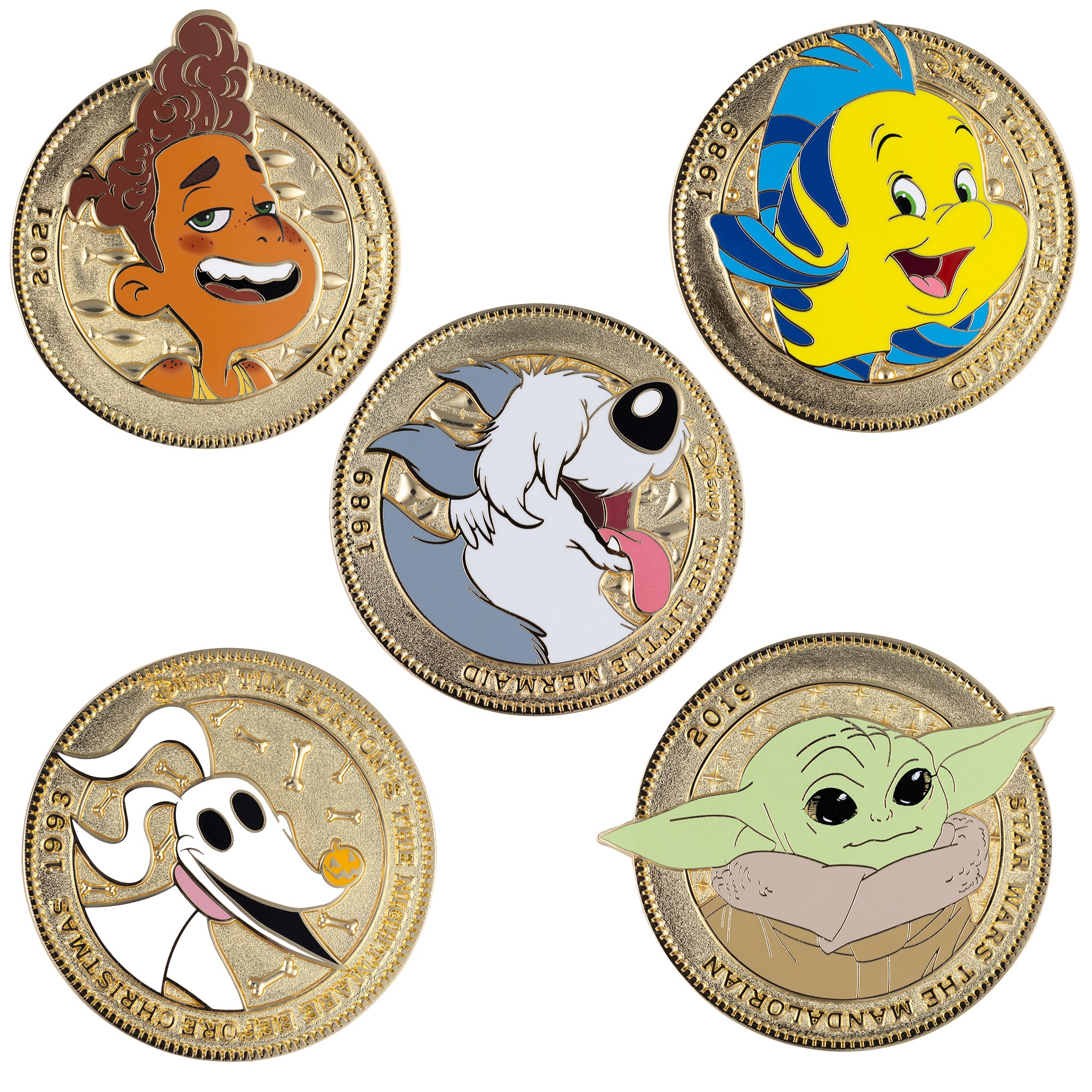 Disney Coin Series Wave 10 Jumbo Collectible Pin