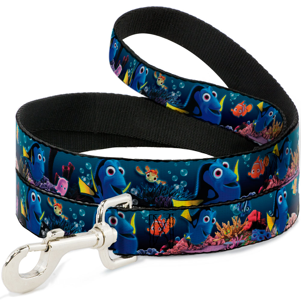 Dog Leash - Dory Poses &amp; Friends Under the Sea