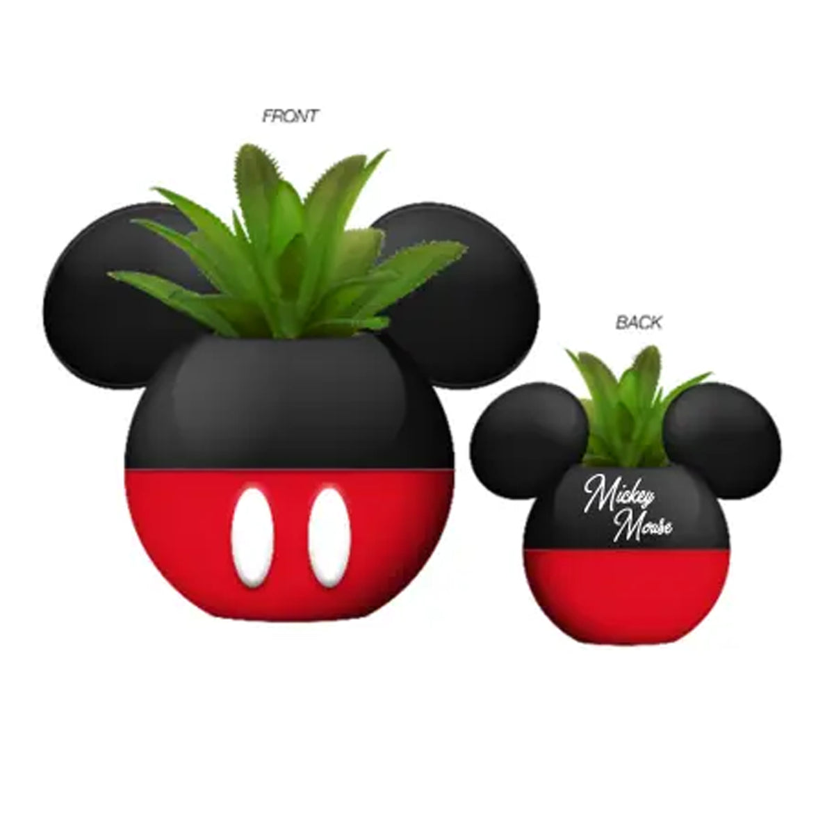 Disney Mickey Icon Shorts Mini Ceramic Planter