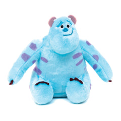 Dog Toy Squeaker Plush - Monsters, Inc. Furry Sulley Full Body Sitting Pose
