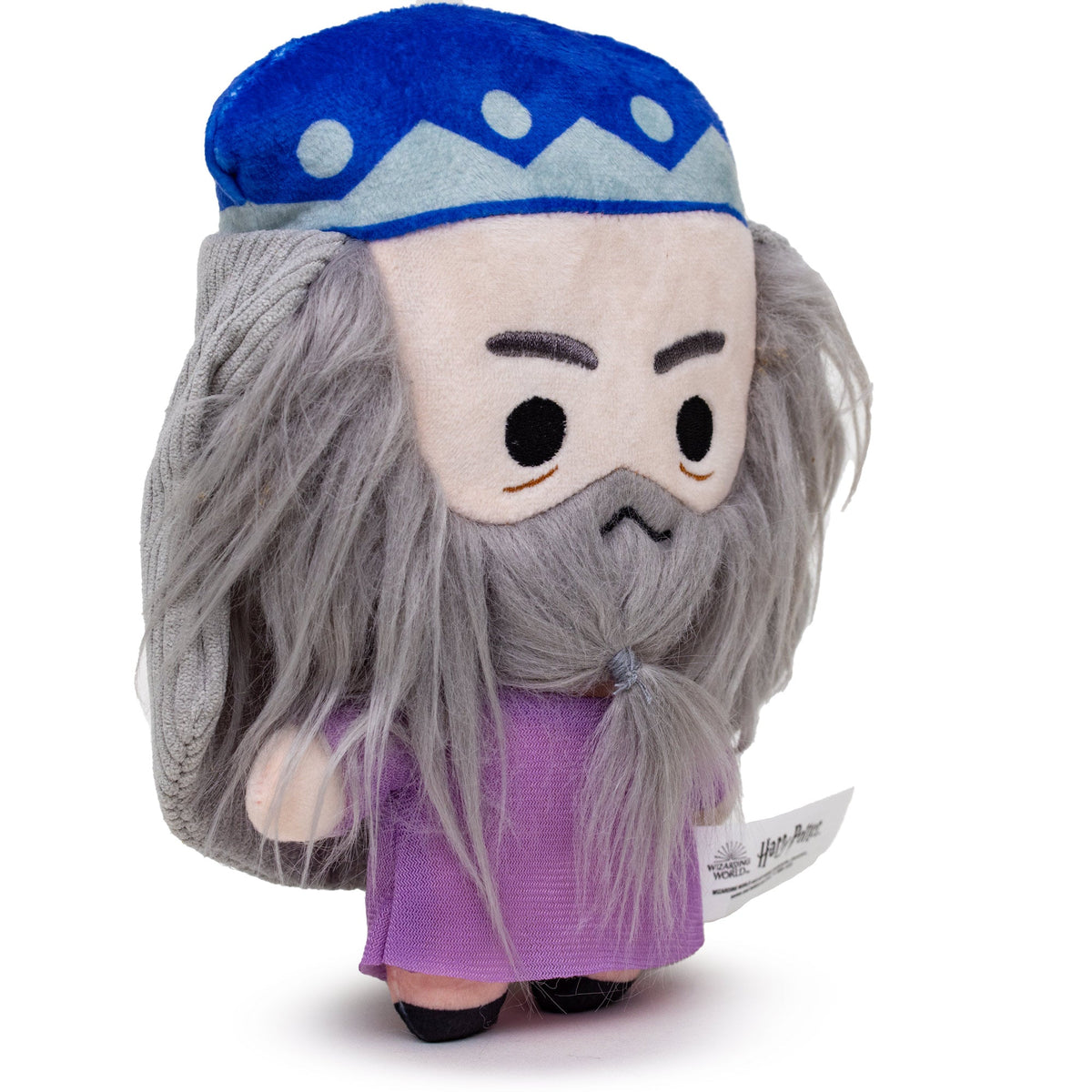 Dog Toy Squeaker Plush - Harry Potter Dumbledore Standing Charm Full Body Pose