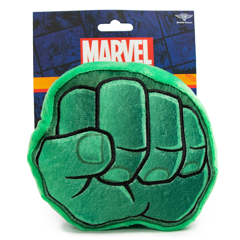 Dog Toy Plush - 6-INCH - Hulk Fist Greens