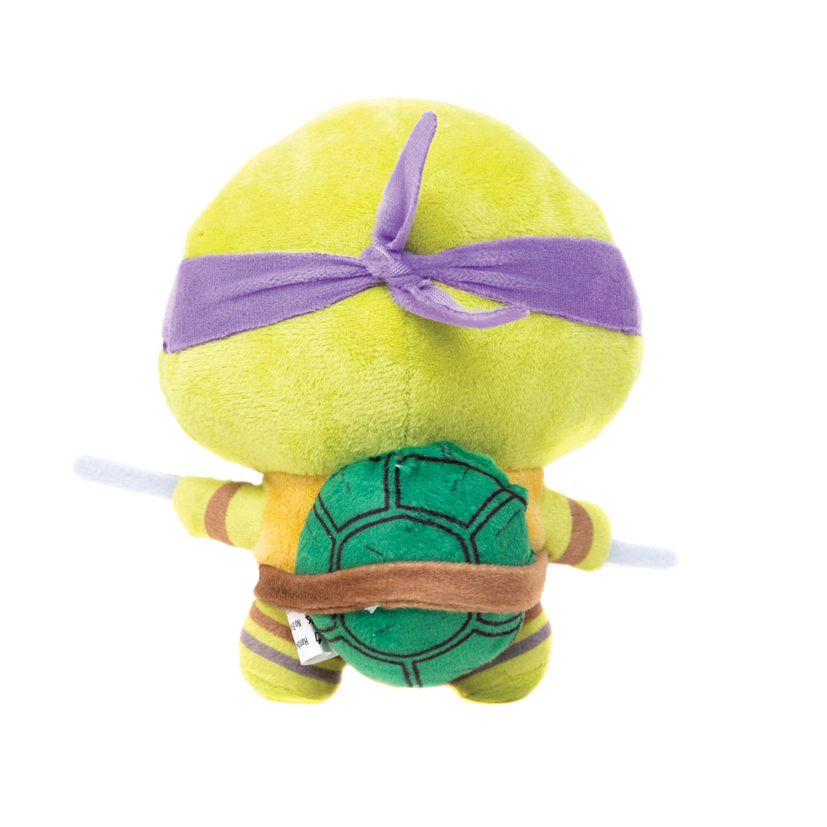 Dog Toy Squeaker Plush - Teenage Mutant Ninja Turtles Donatello Full Body Staff Pose Purple