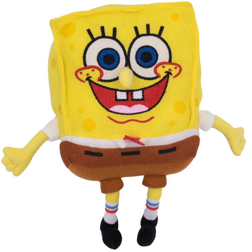 Dog Toy Squeaker Plush - SpongeBob Full Body with Arms and Legs