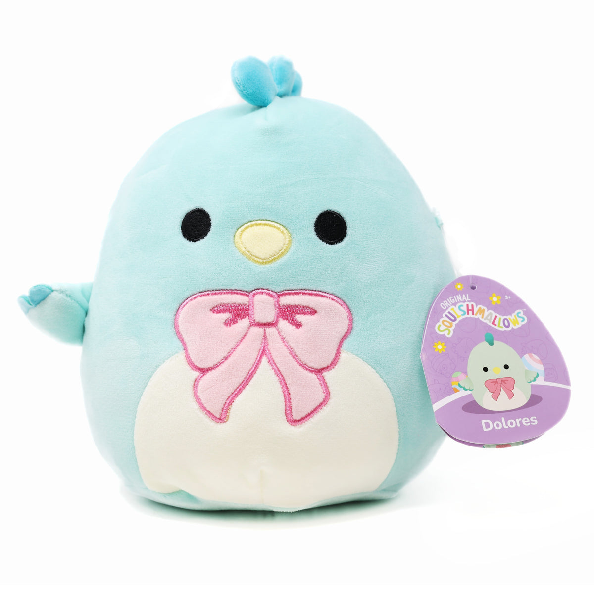 Squishmallow - Easter 8&quot; Dolores the Chick - FINAL SALE
