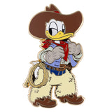 Disney Western Series Donald Duck Jumbo Collectible Trading Pin