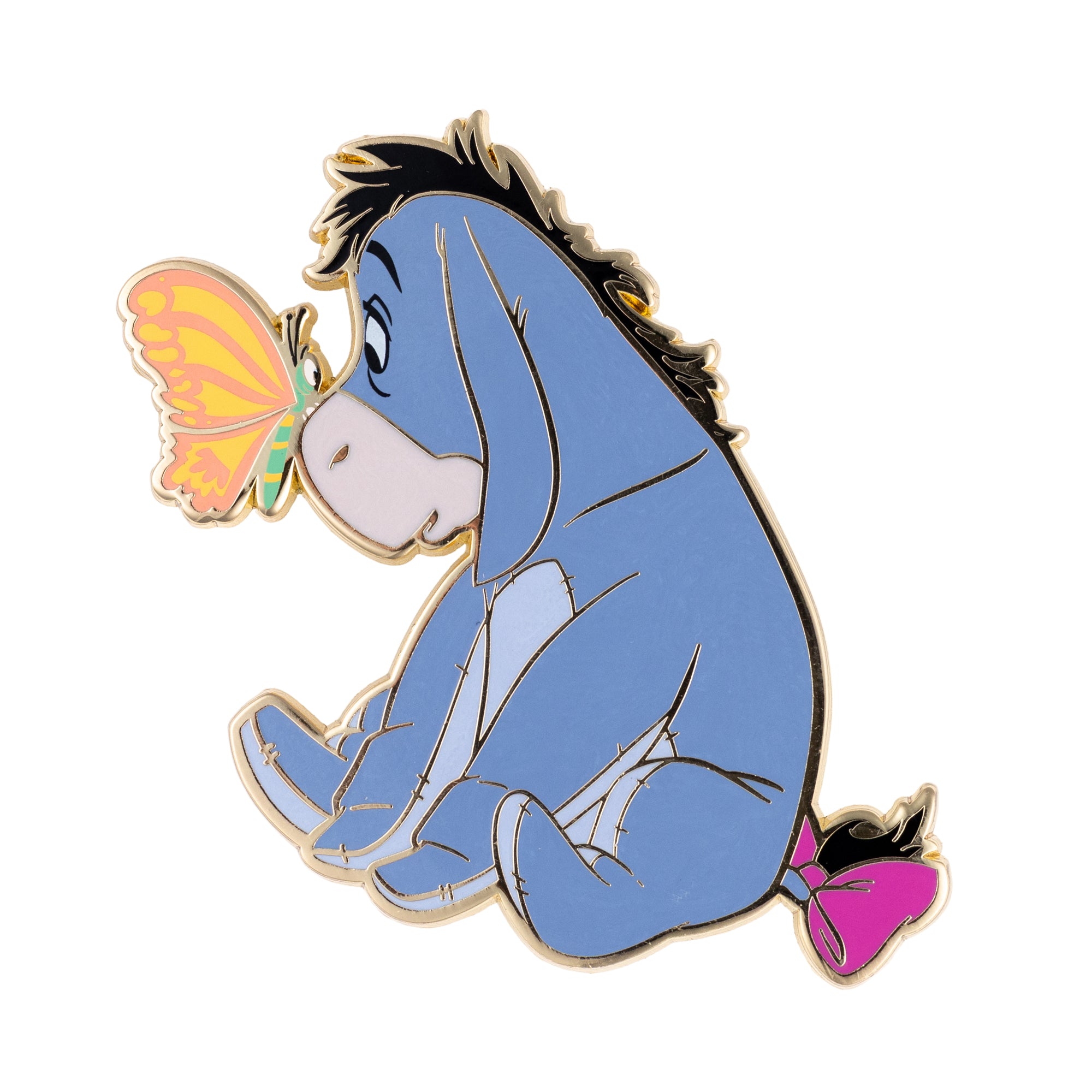 Disney Winnie the Pooh Eeyore Butterfly Jumbo Collectible Pin