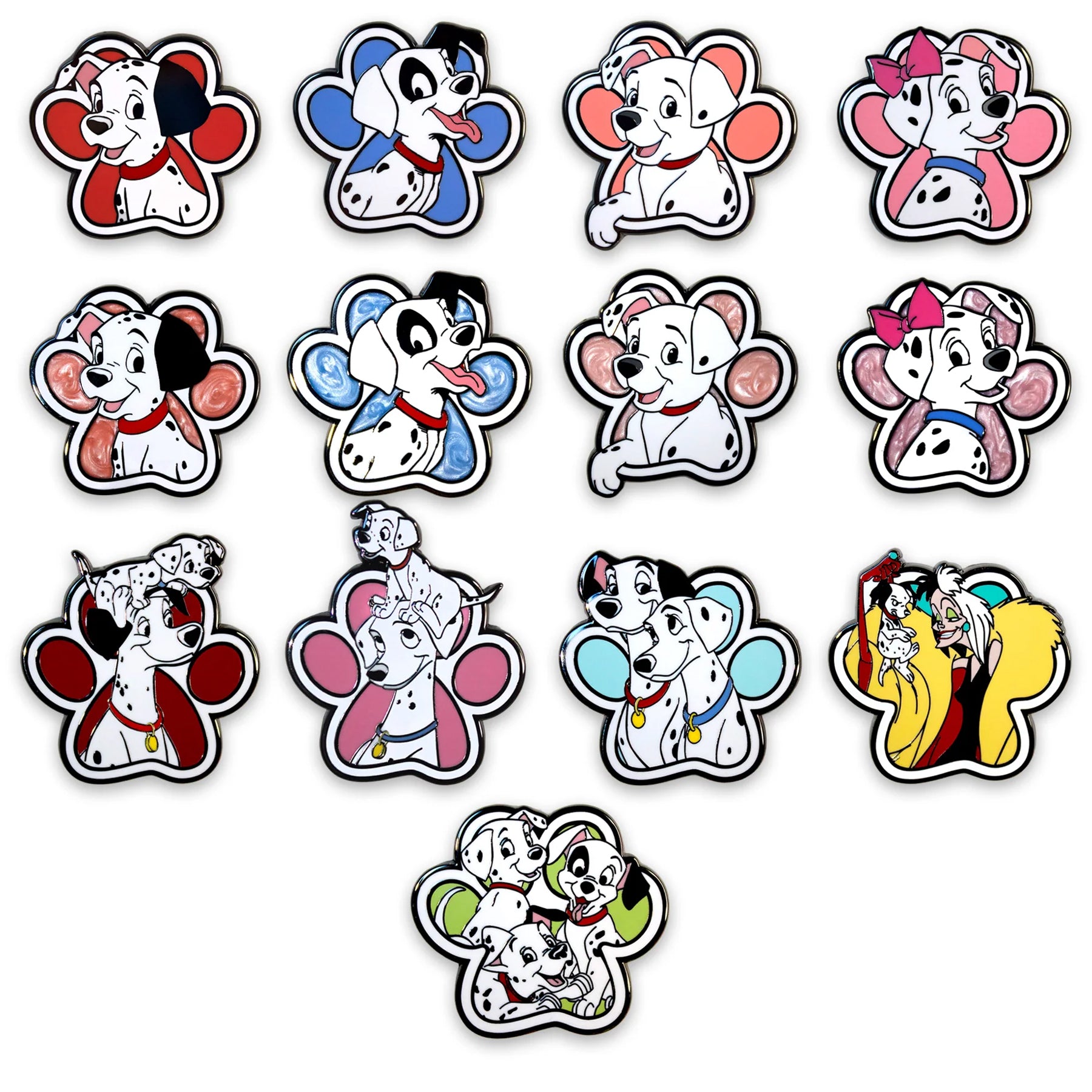 101 Dalmatians Pins – The Pink a la Mode