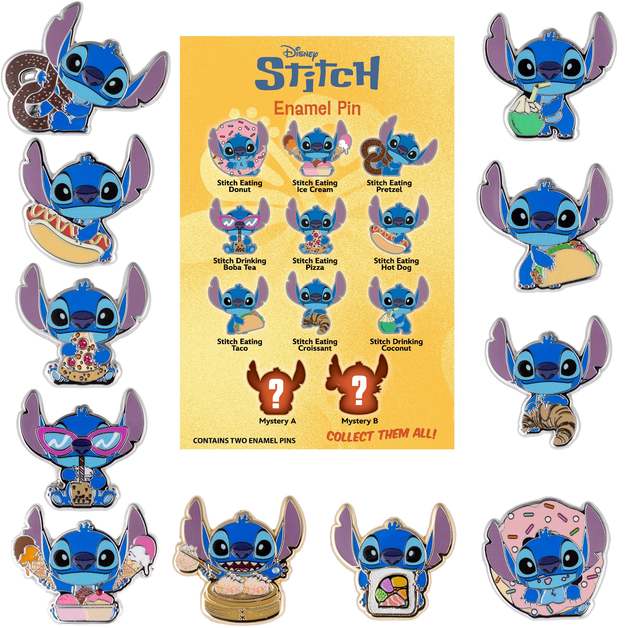 Disney Lilo and Stitch Series 3 Micro Mystery Collectible Trading Pin