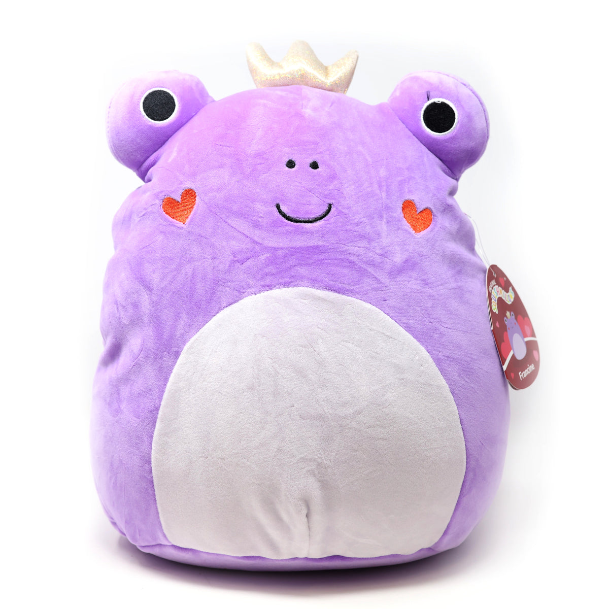Squishmallow - Francine the Purple Frog 12&quot; (Valentine&#39;s Day) - FINAL SALE