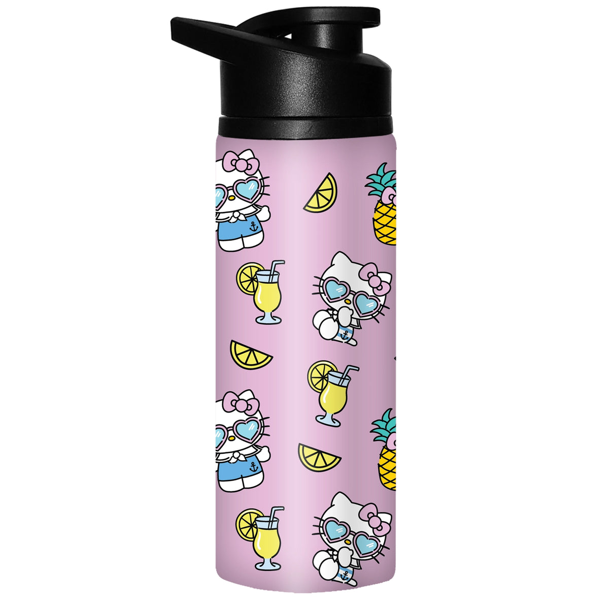 Hello Kitty Pineapples 25oz. Stainless Water Bottle