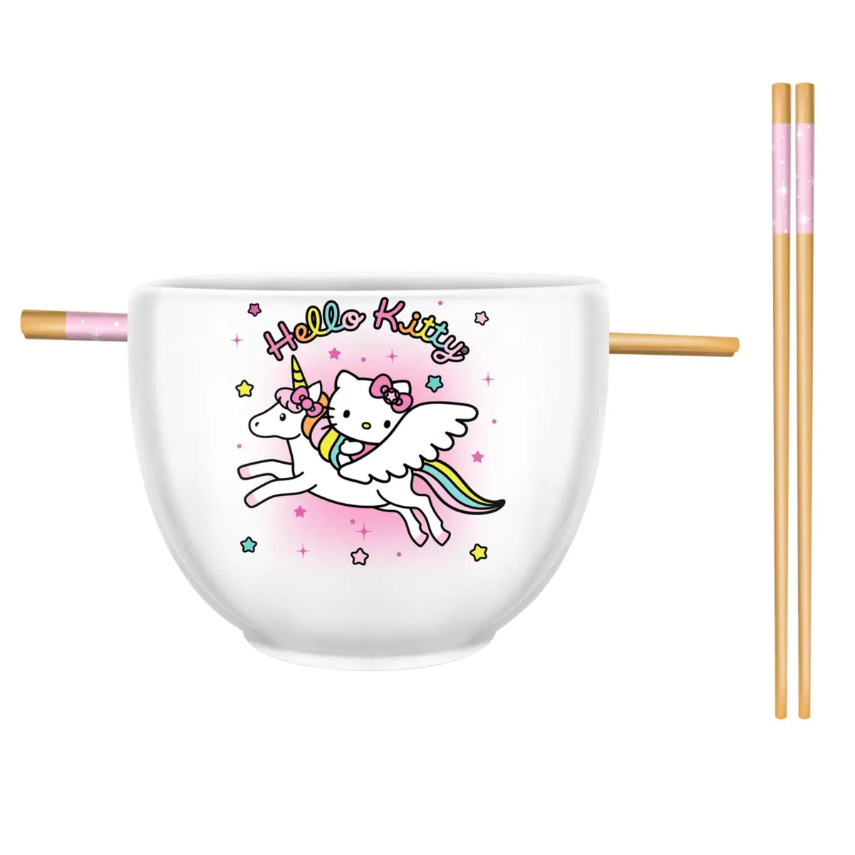 Hello Kitty Unicorn Star 20oz Ceramic Ramen Bowl