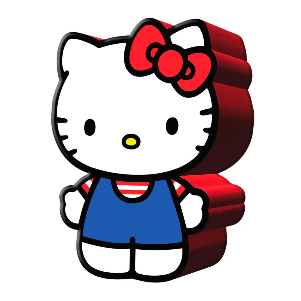 Hello Kitty Patriotic Shine Large Die Cut Mdf Box Wall Sign