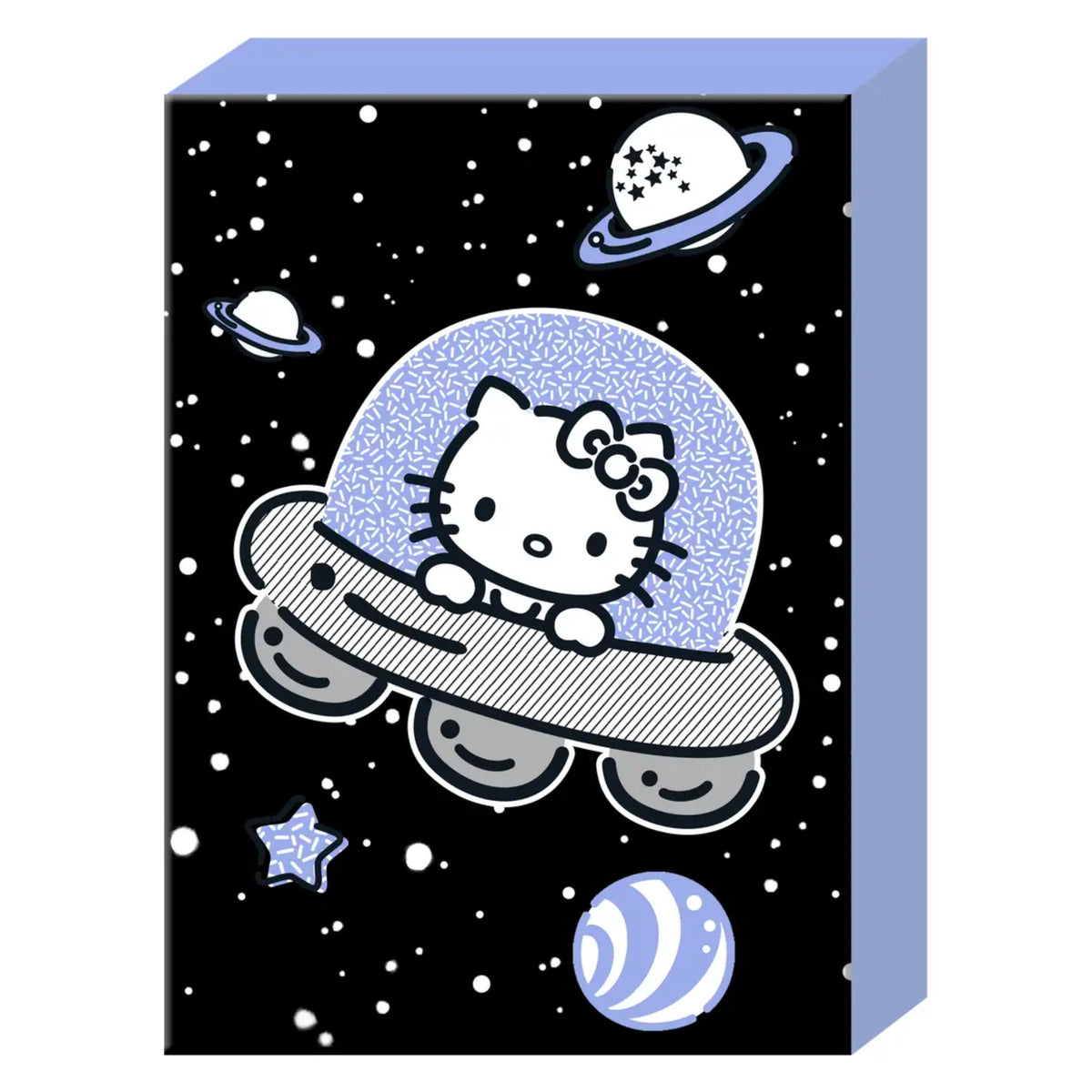 Hello Kitty Spaceship 5&quot; X 7&quot; X 1.5&quot; Box Sign Wall Art