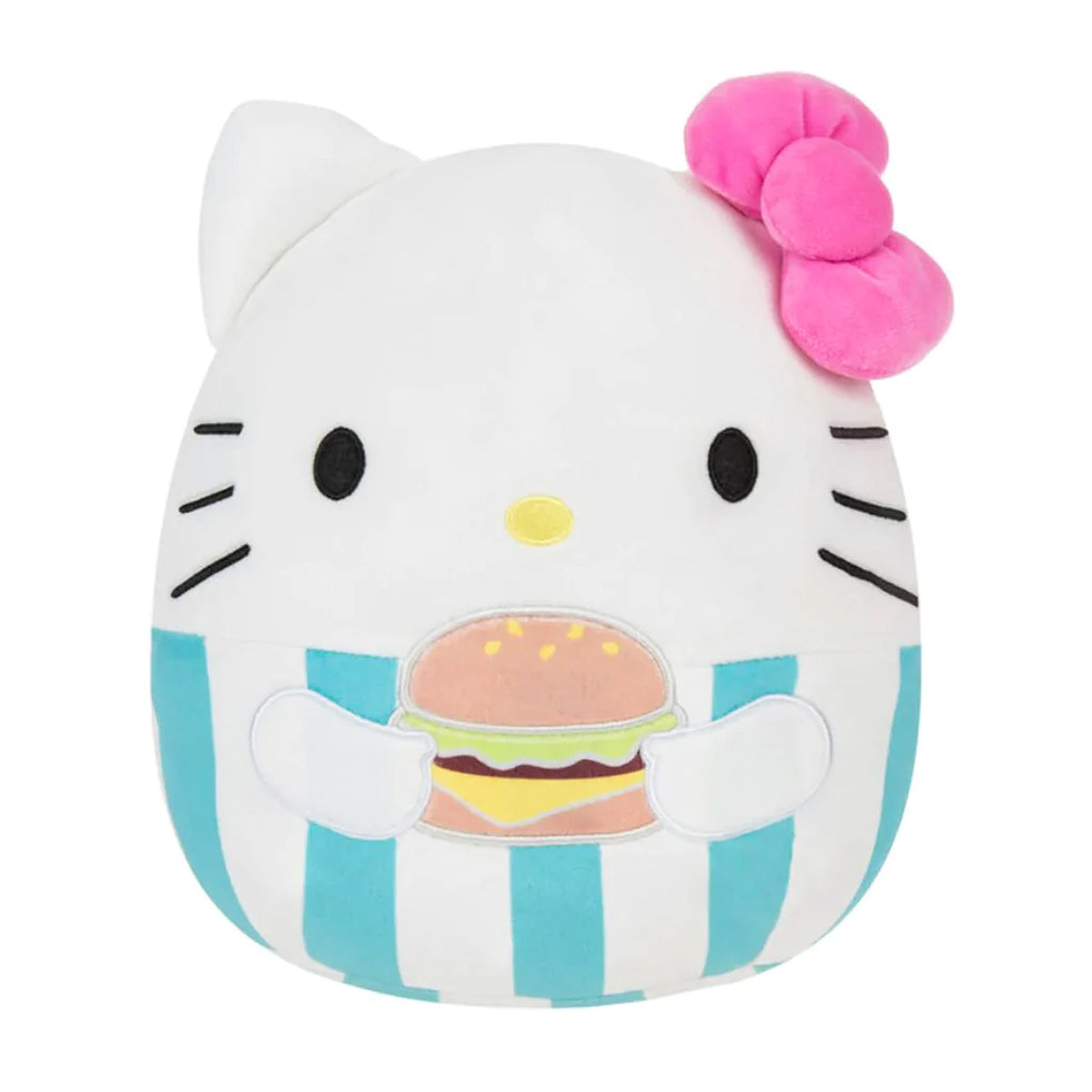 Squishmallow - Sanrio Hello Kitty with Hamburger 8&quot;