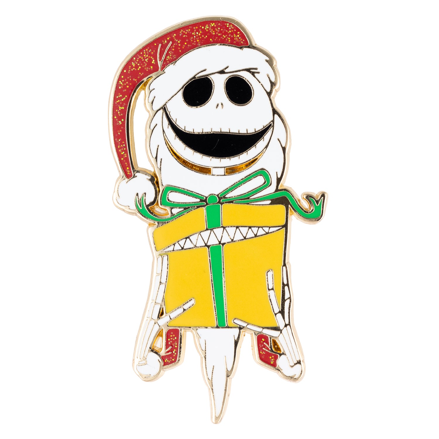 Disney Nightmare Before Christmas Santa Jack Skellington Jumbo Collectible Pin