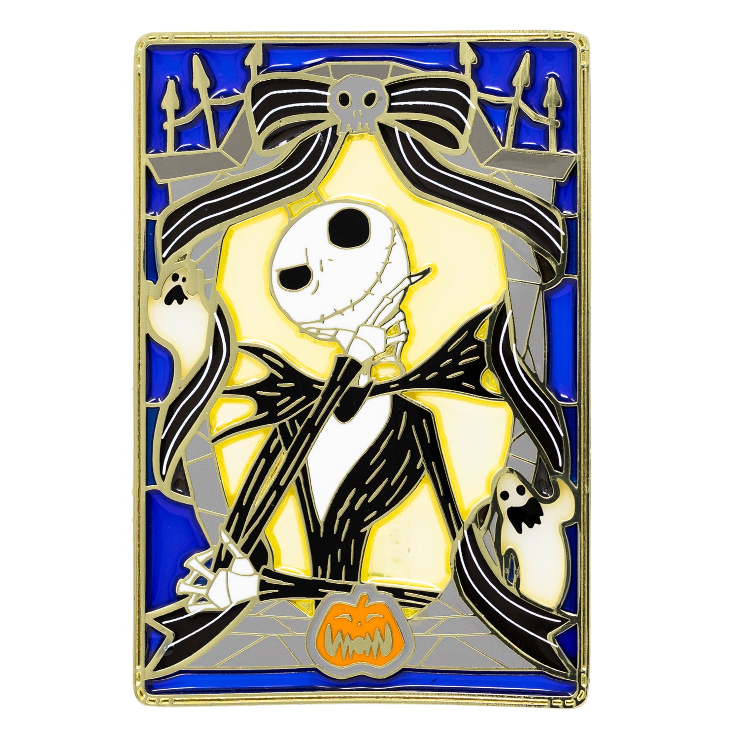 Nightmare Before Christmas Jack Skellington 3" Collectible Pin Limited Edition 300