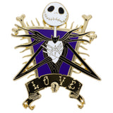 Disney Gold Series Nightmare Before Christmas Jack Skellington Jumbo Collectible Pin