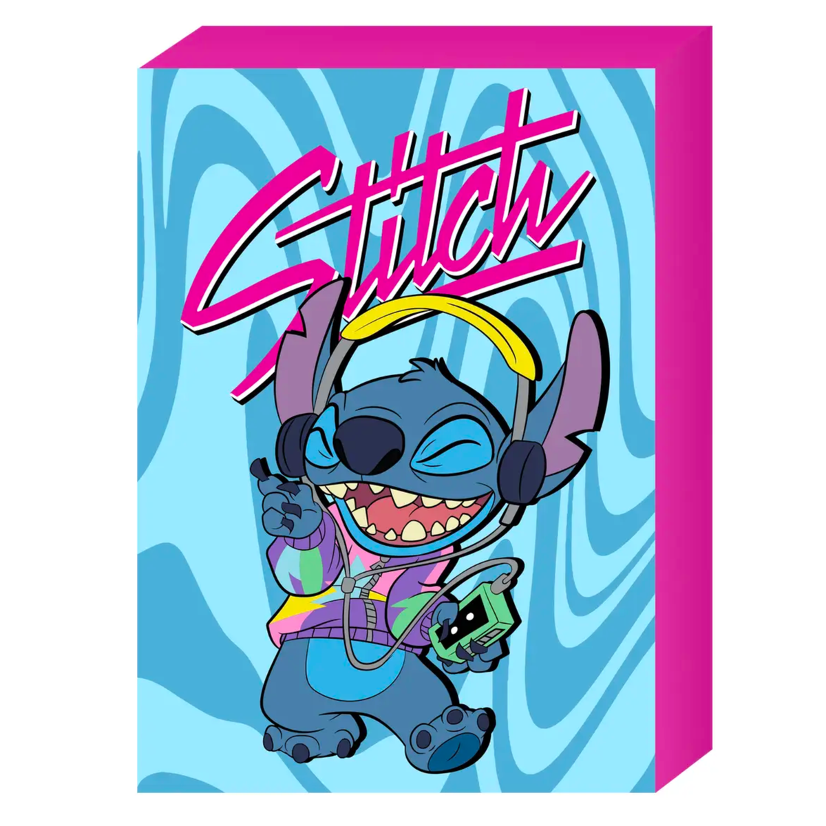 Lilo and Stitch Jamming 5&quot; x 7&quot; x 1.5&quot; Box Sign Wall Art