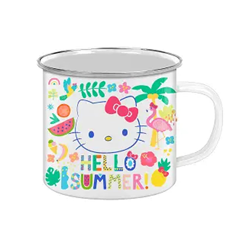 Sanrio Hello Kitty Hello Summer 21oz Enamel Camper Mug