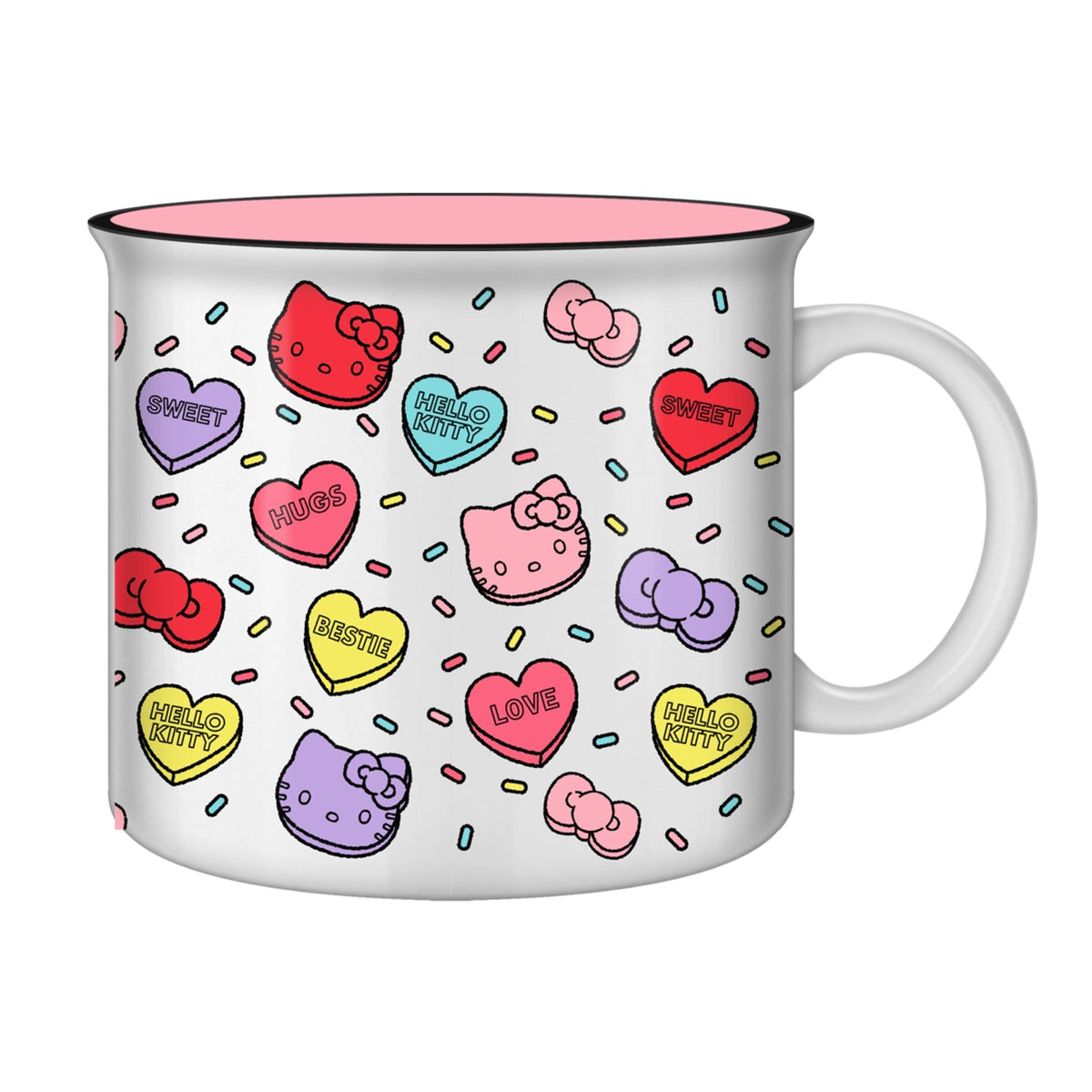 Hello Kitty 20oz Ceramic Camper Mug