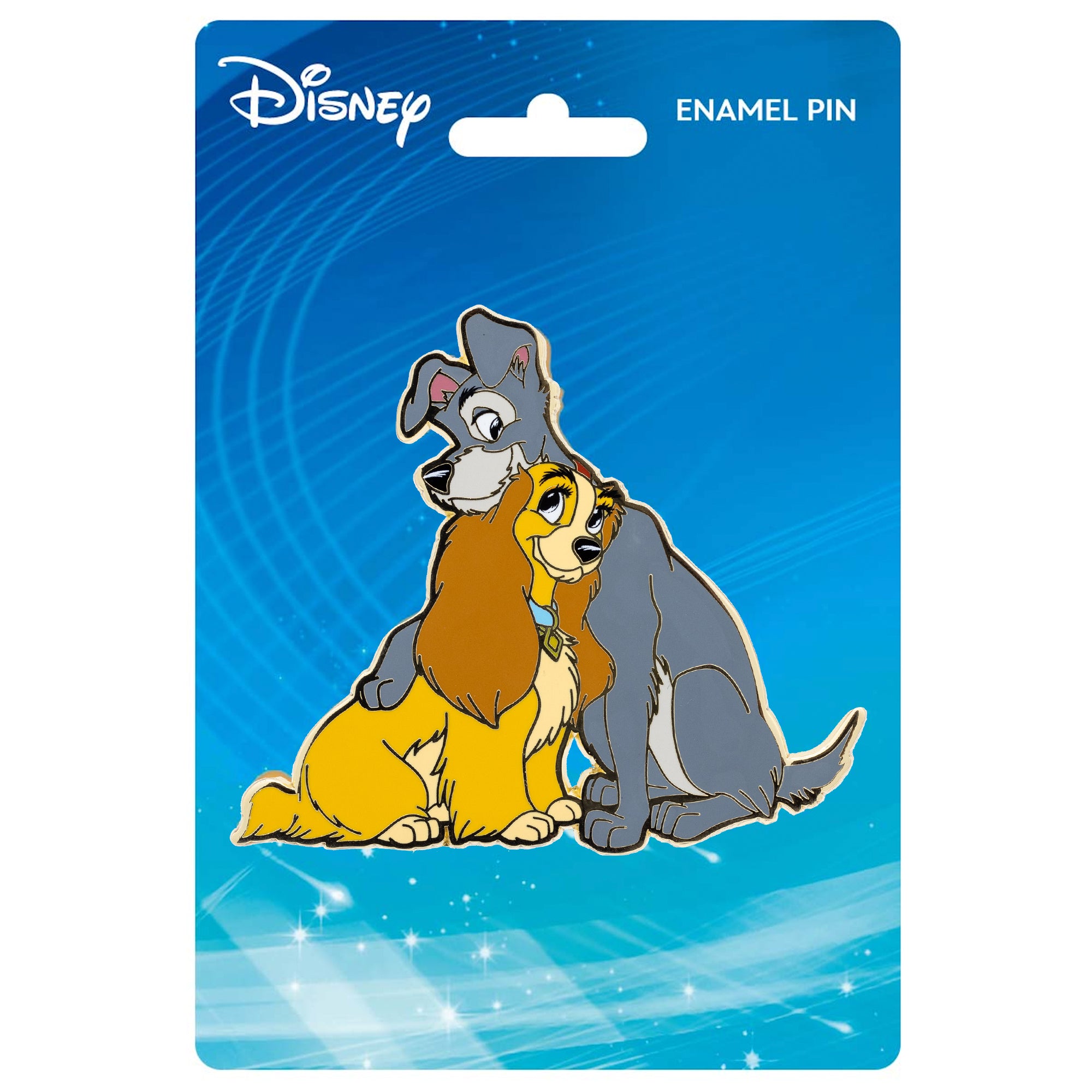 Disney Lady and the Tramp Jumbo Collectible Trading Pin