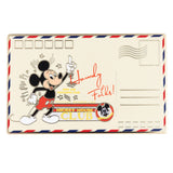 Disney Mickey Mouse Postcard "Letter to Santa" Jumbo Collectible Pin