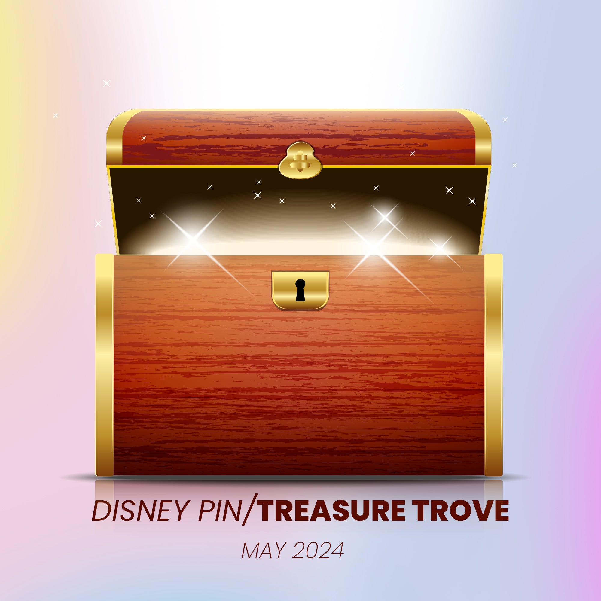 Disney Pin Collectors Pin May Treasure Trove *PREORDER*
