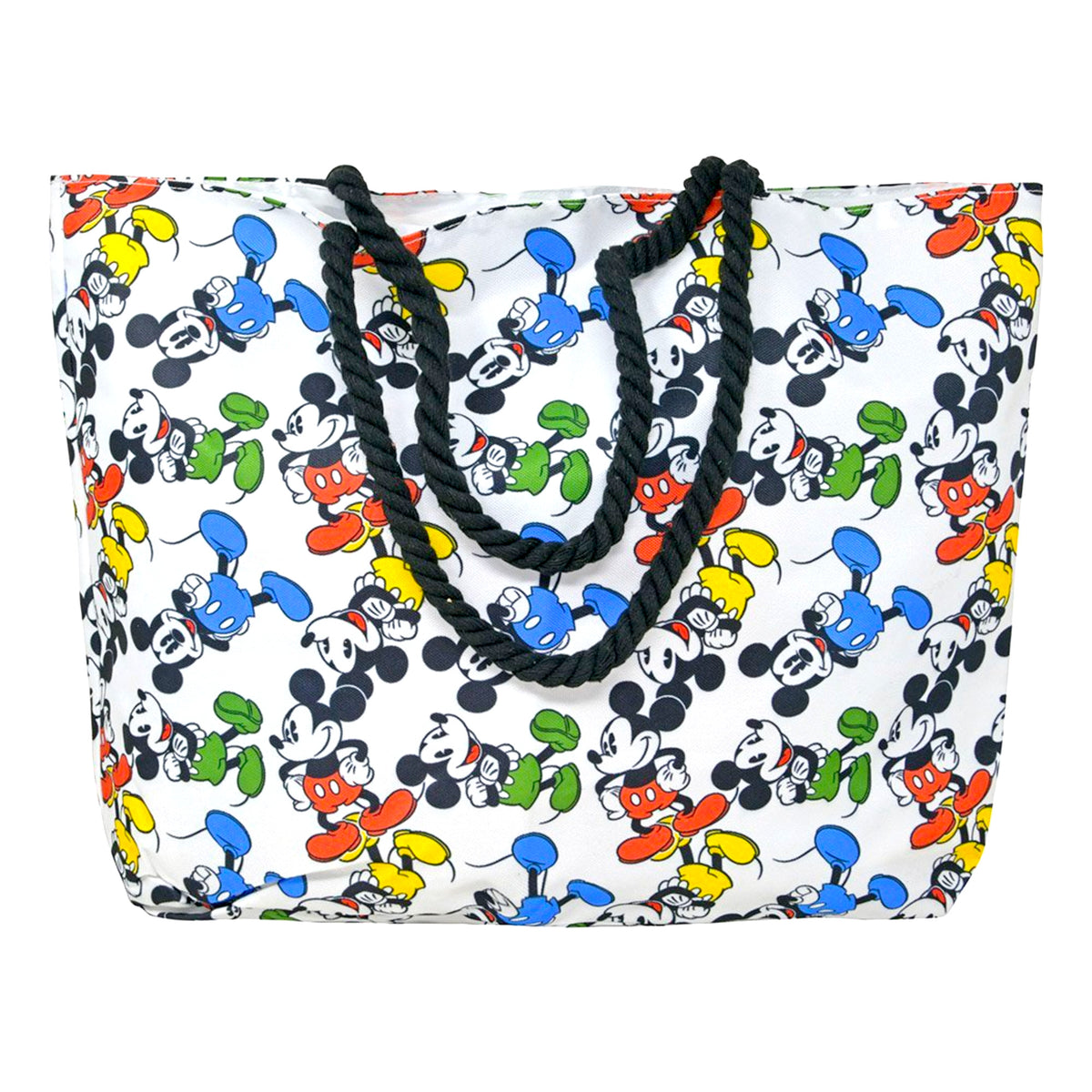 Mickey Mouse Beach Tote with Rope Handle