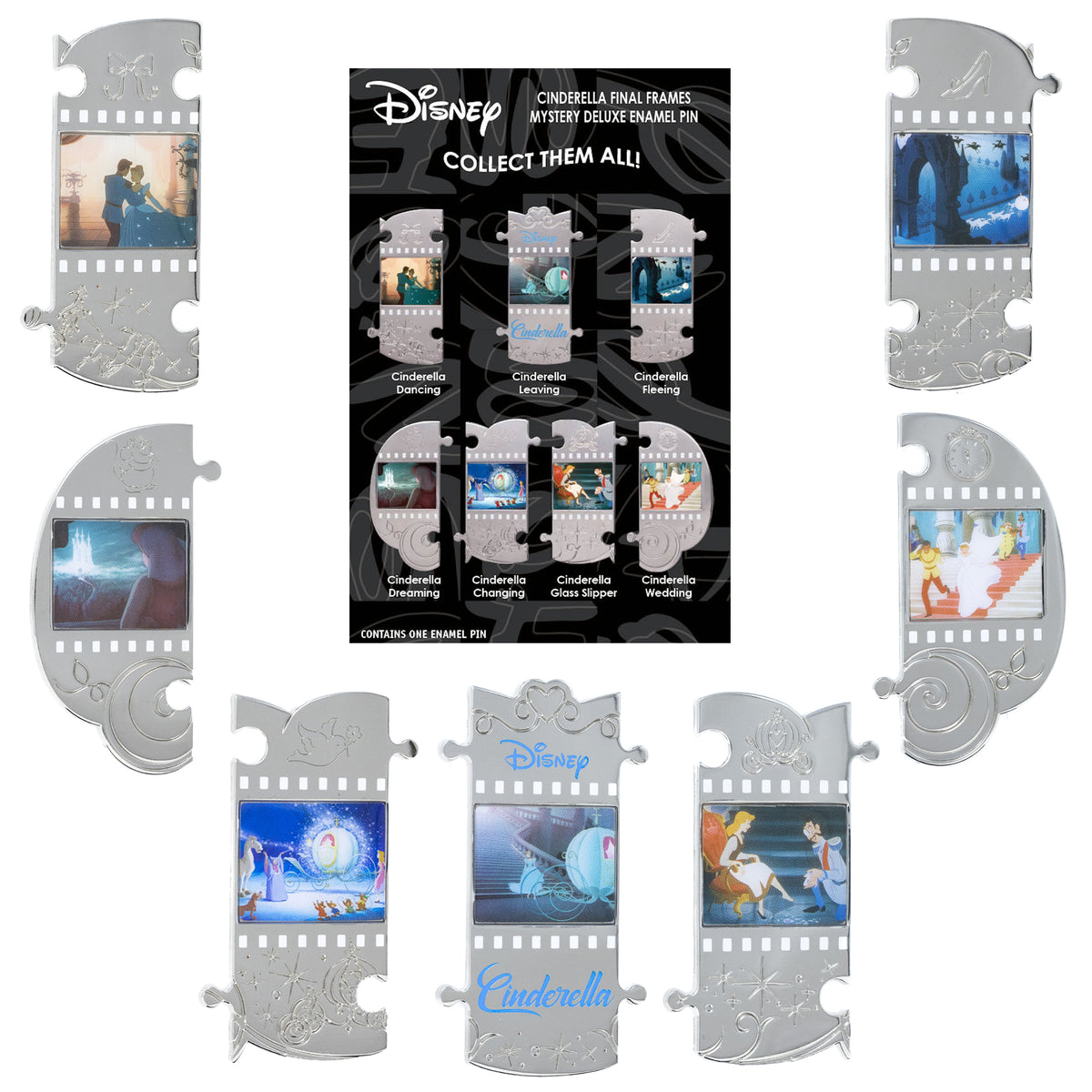 Disney Cinderella Final Frames Puzzle Pin Series Mystery Surprise Pin - Limited Edition 300 - NEW RELEASE