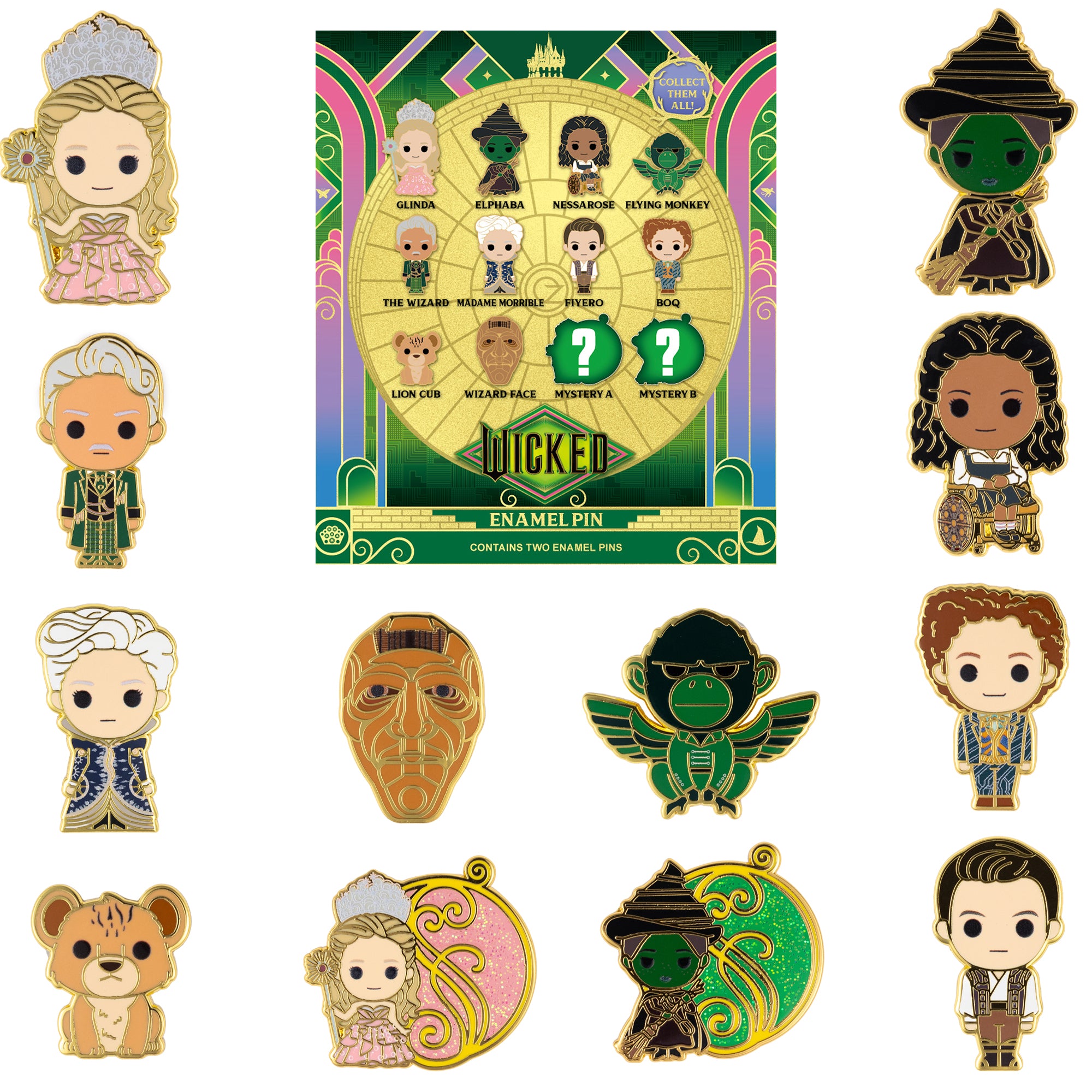 Universal Studios Wicked Mystery Micro Collectible Trading Pin