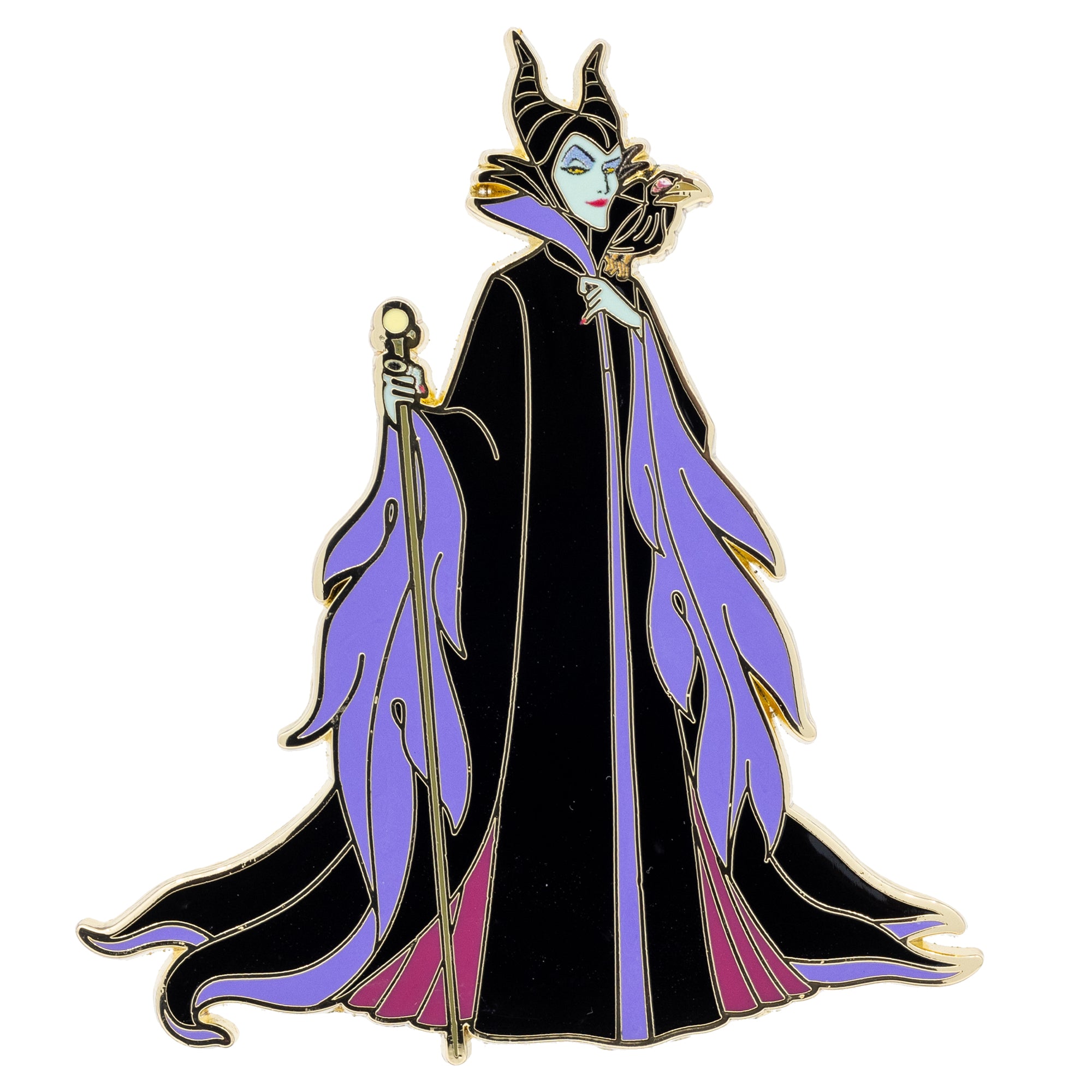 DEC Maleficent pin マレフィセント　ピンバッジ DEC Maleficent pin マレフィセント ピンバッジ Amazon.co.jp