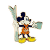 Disney Mickey Mouse Ski Lodge Collectible Trading Pin