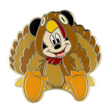 Disney Mickey Mouse and Friends Mickey Mouse Dressed As A Turkey Jumbo Collectible Trading Pin