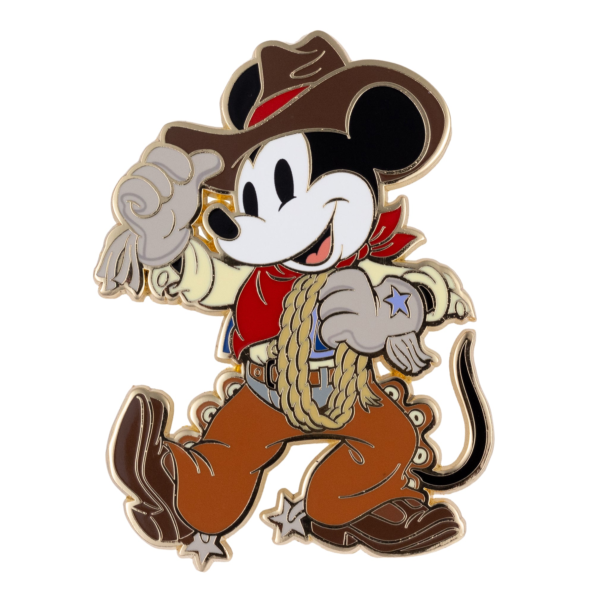 Disney Western Series Mickey Mouse Jumbo Collectible Trading Pin